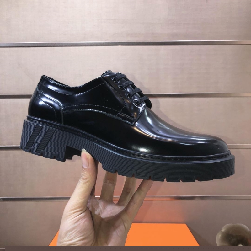 H**mes leather shoes